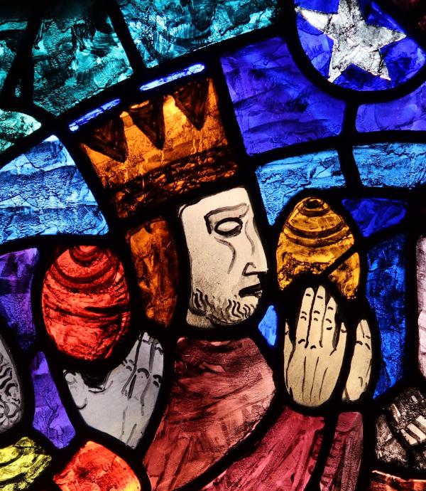 Evie Hone - Nativity detail