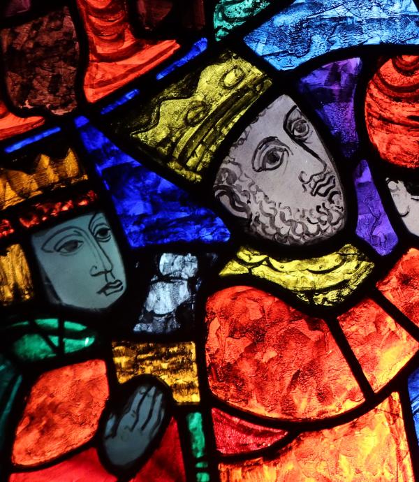 Evie Hone - Nativity detail