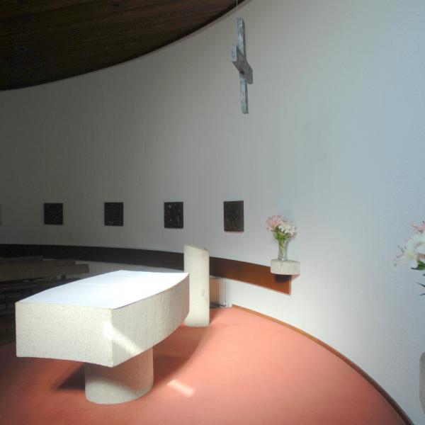 Arrupe Chapel from Chancel