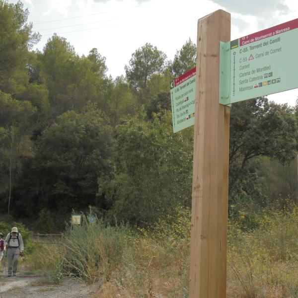 Camino signpost