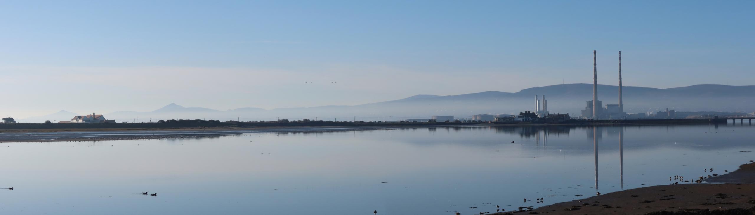 January morning skyline