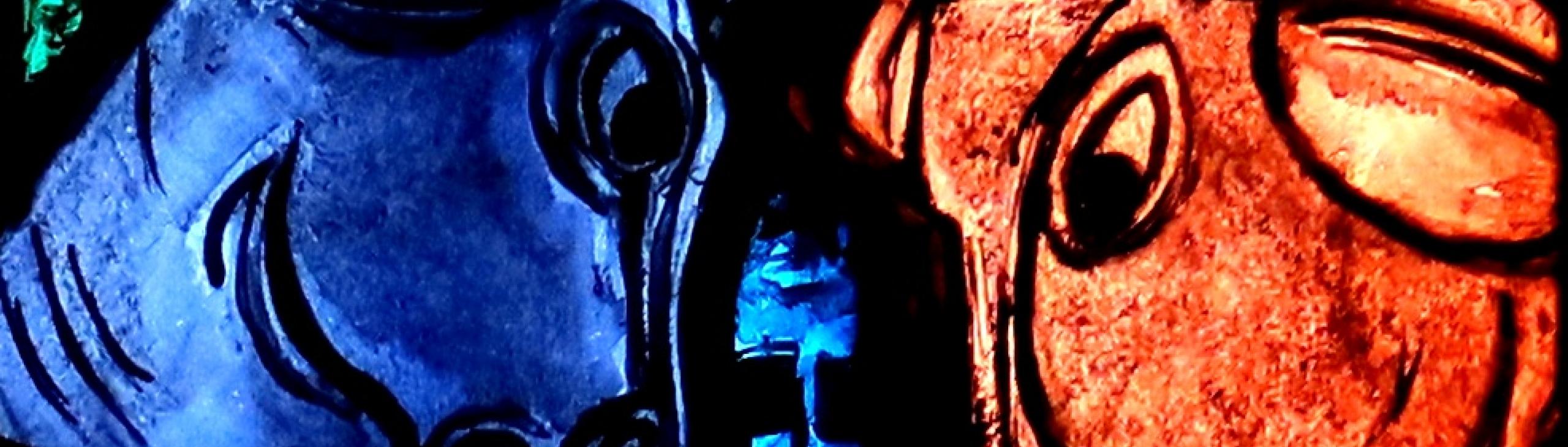 Evie Hone - Nativity detail