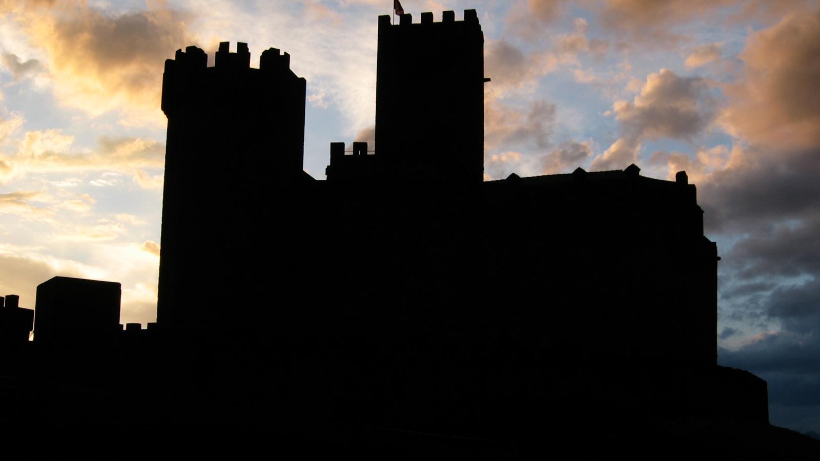 Castle Javier - evening